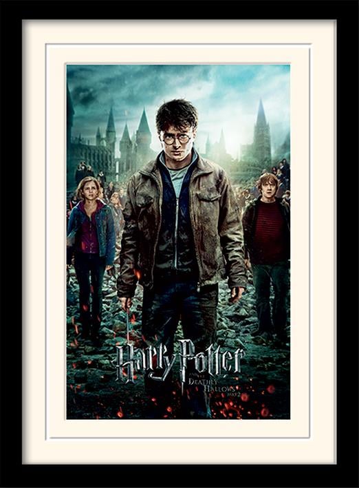 HARRY POTTER - Mounted & Framed 30X40 Print - Deathly Hallows Part 2
