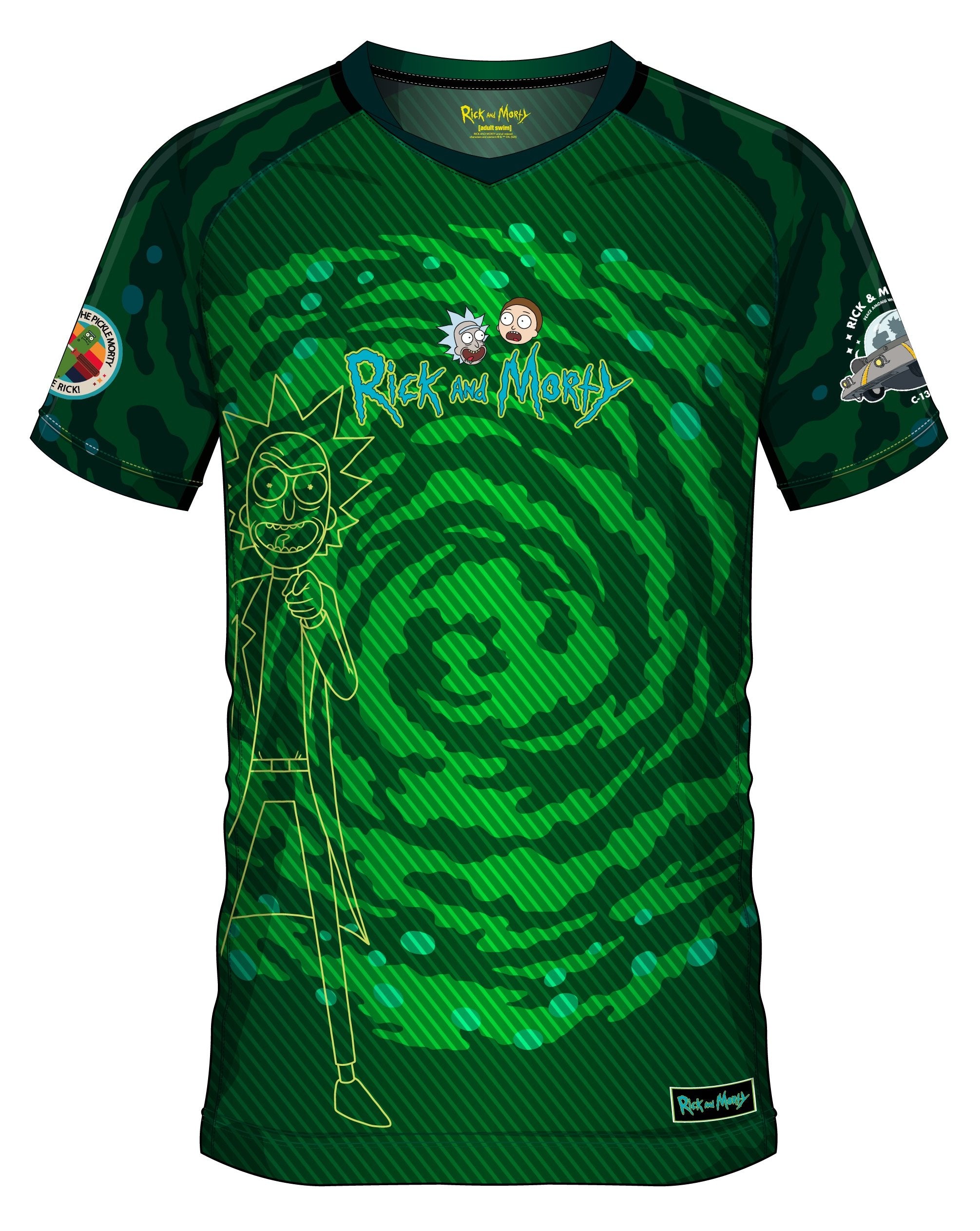 RICK & MORTY - Rick & Morty 13 - Maillot de Foot Homme (L)