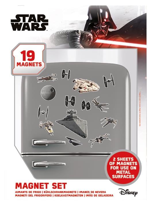 STAR WARS - Magnet Set - Death Star Battle