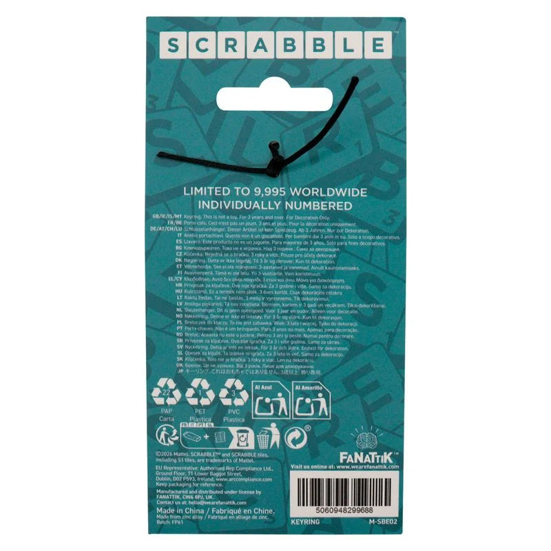 SCRABBLE - Keys - Limited Edition Keyring