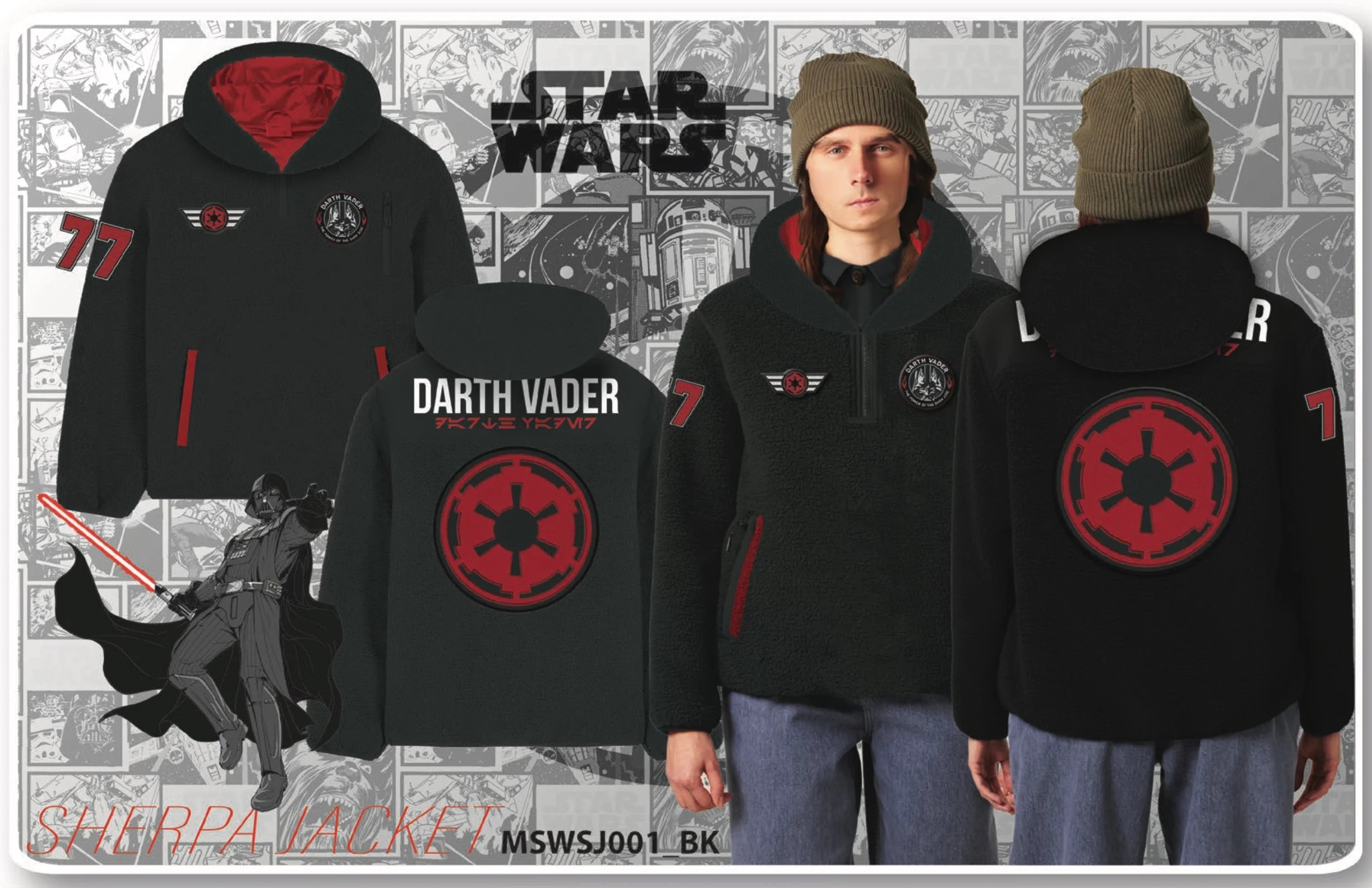STAR WARS - Darth Vader - Sherpa Jacket (XXL)