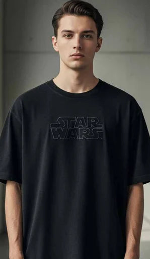 STAR WARS - Logo - T-Shirt Oversize (M)