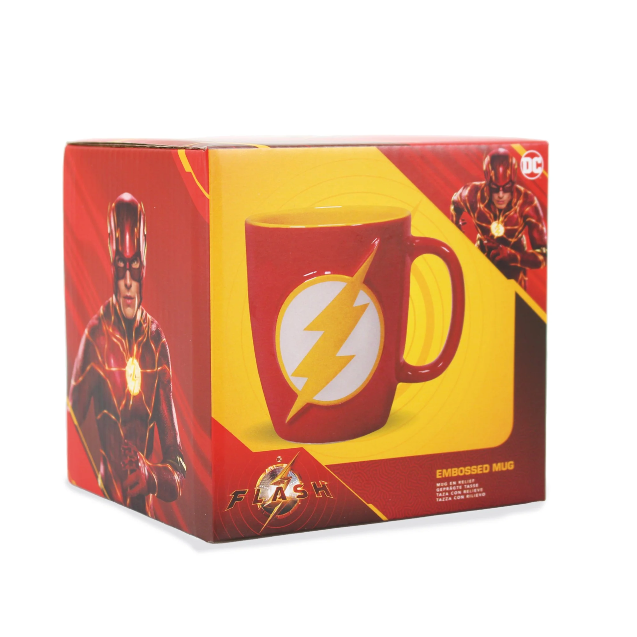 DC COMICS – The Flash – Tasse mit Prägung, 350 ml