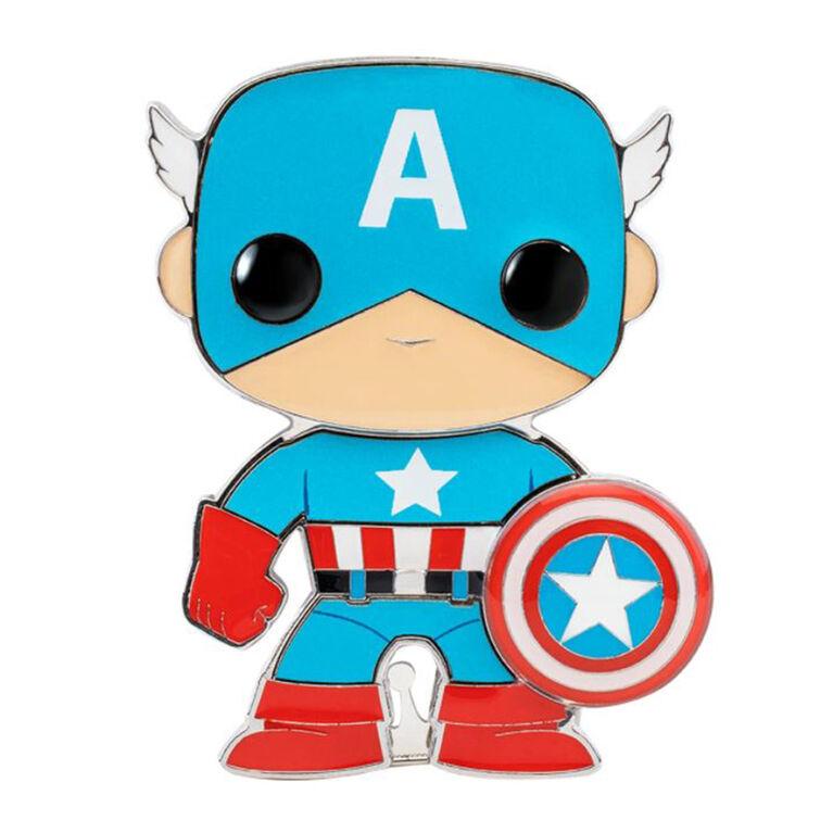 MARVEL - Pop Large Emaille Pin Nr. 07 - Captain America