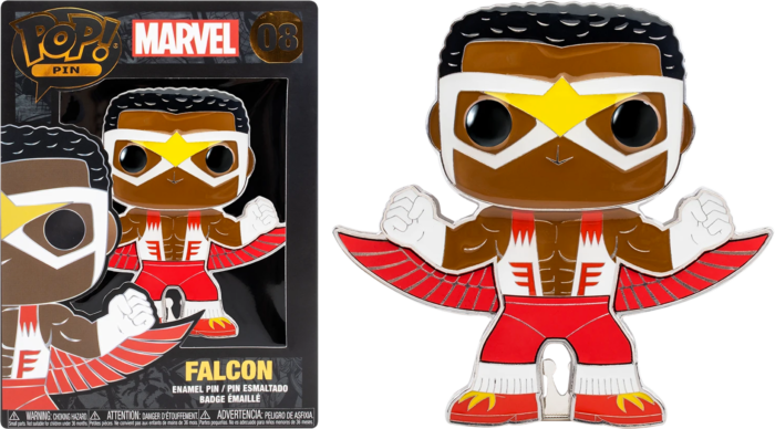 MARVEL – Pop Large Emaille Pin Nr. 08 – Falcon
