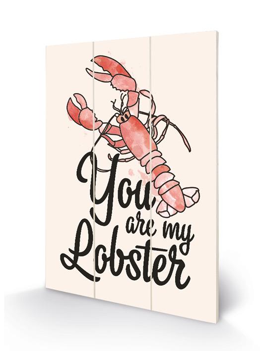 HARRY POTTER - Wood Print 20x29.5 - You Are My Lobster