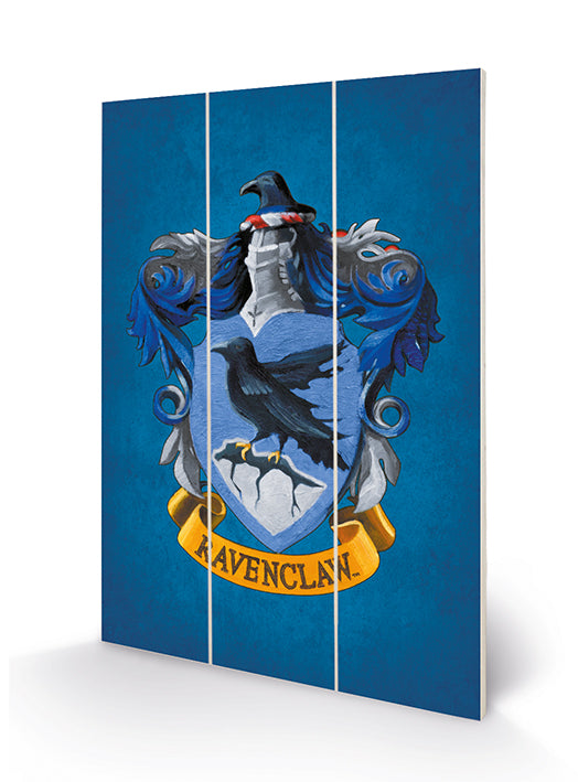 HARRY POTTER – Ravenclaw Wappen – Holzdruck 20x29,5