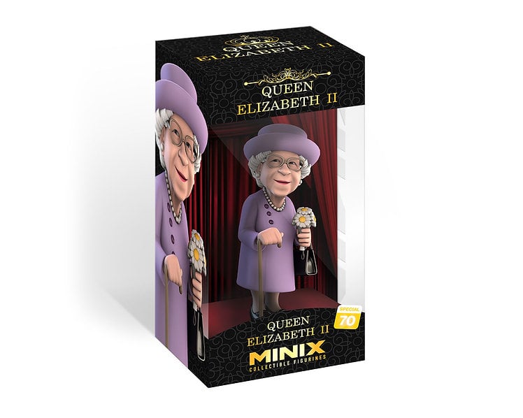 SPECIAL CATEGORY - Queen Elizabeth II - Figure Minix #70 12cm
