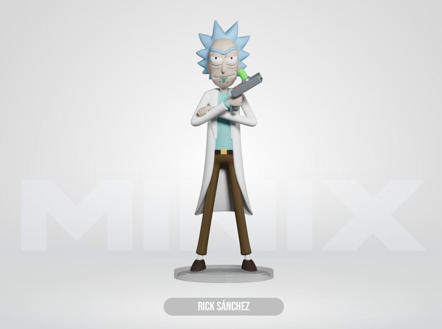 RICK & MORTY - Rick - Figure Minix 12cm