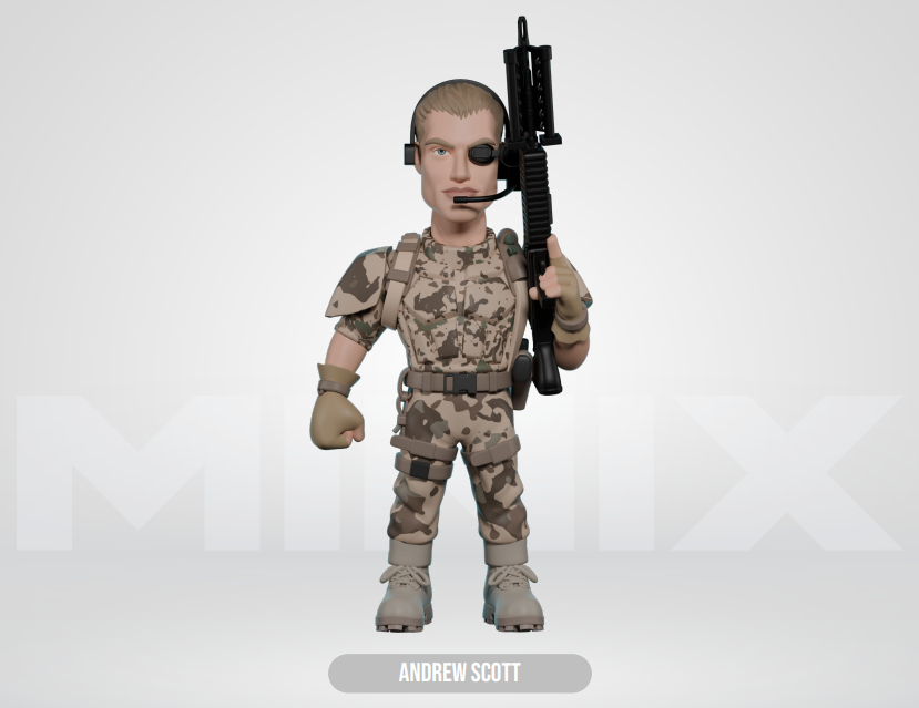 UNIVERSAL SOLDIER - Andrew Scott - Figure Minix 12cm