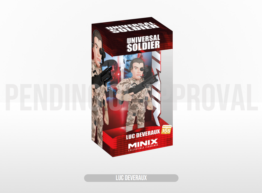 UNIVERSAL SOLDIER - Luc Deveraux - Figure Minix 12cm