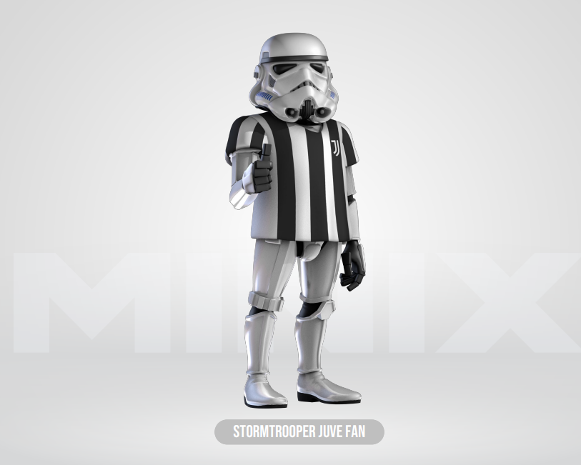 STAR WARS - Juventus Stormtrooper Fan - Figure Minix 12cm