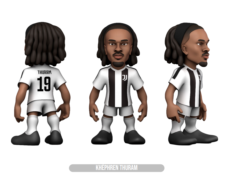 JUVENTUS - Khephren Thuram - Figure Minix 12cm
