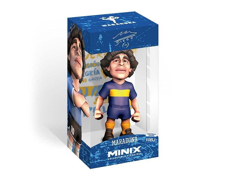 FOOTBALL - Maradona Boca Juniors - Figure Minix # 12cm