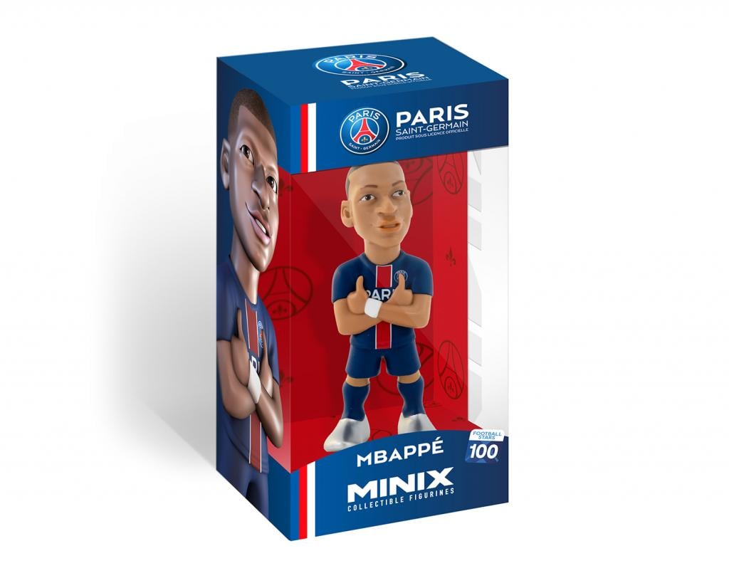 PSG - Kylian Mbappé "007" - Figure Minix 12cm