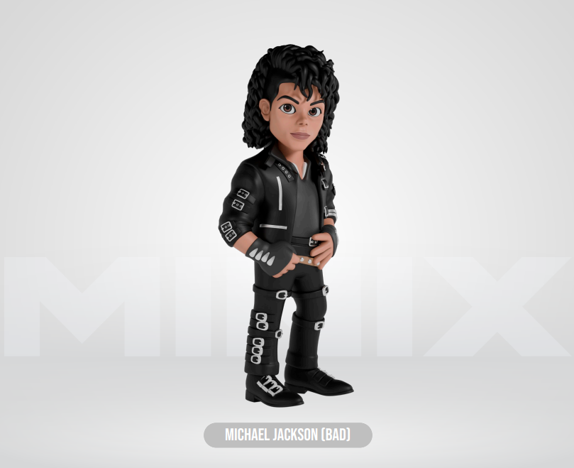 MICHAEL JACKSON - Bad - Figure Minix 12cm