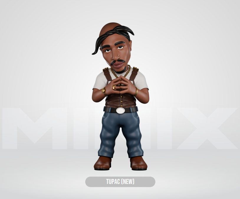 TUPAC - New York Times 1996 - Figure Minix 12cm