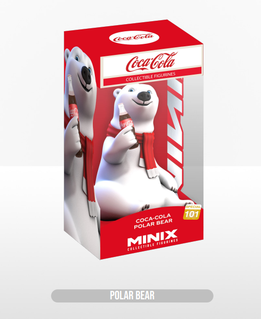 COCA COLA - Polar Bear - Figure Minix 12cm