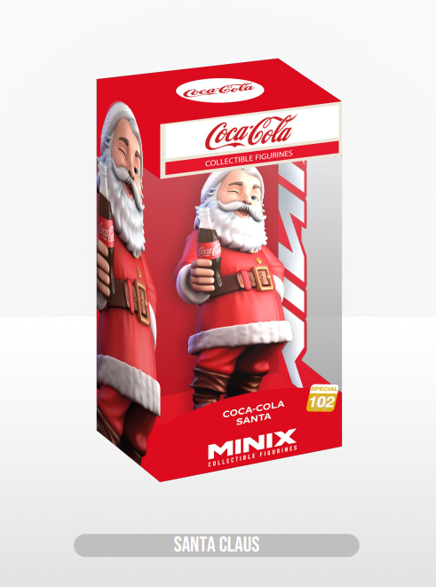 COCA COLA - Santa Claus - Figure Minix 12cm
