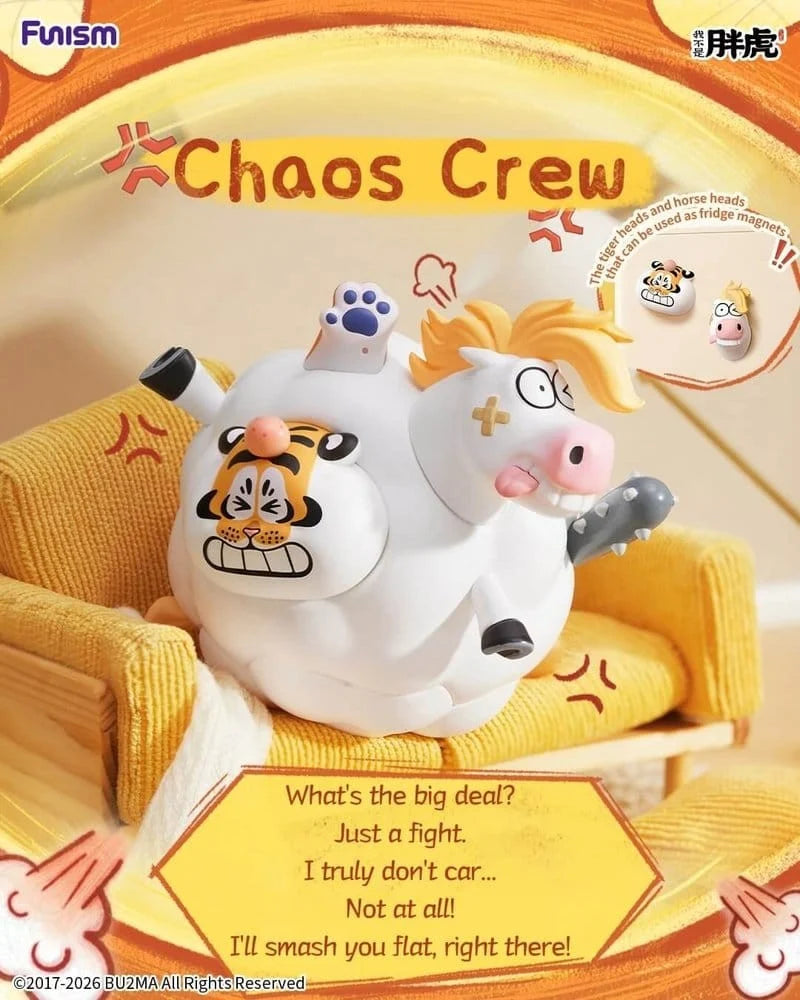 ALEXANDER THE FAT TIGER -Real crazy Horse Series -Blind Box 8 Fig. set