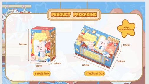 MOMO BUNNY - Vibrant Series - Blind Box 6 Plush set