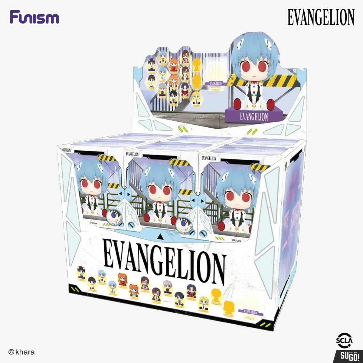EVANGELION - Mini Moe Project - Blind Box 12 Figure set
