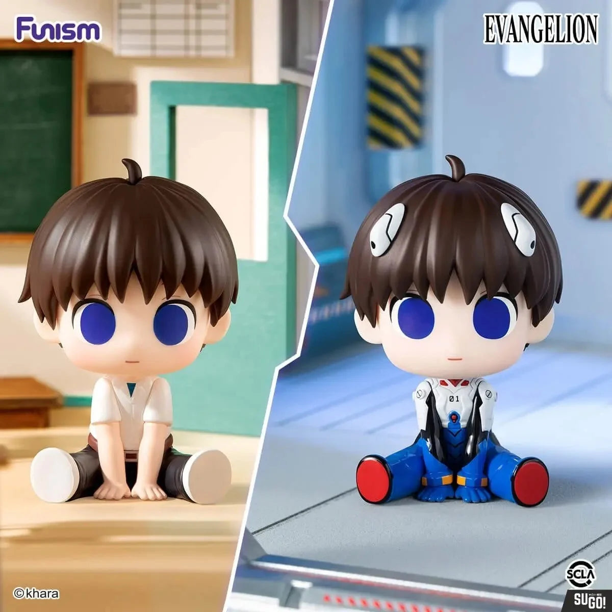EVANGELION - Mini Moe Project - Blind Box 12 Figure set