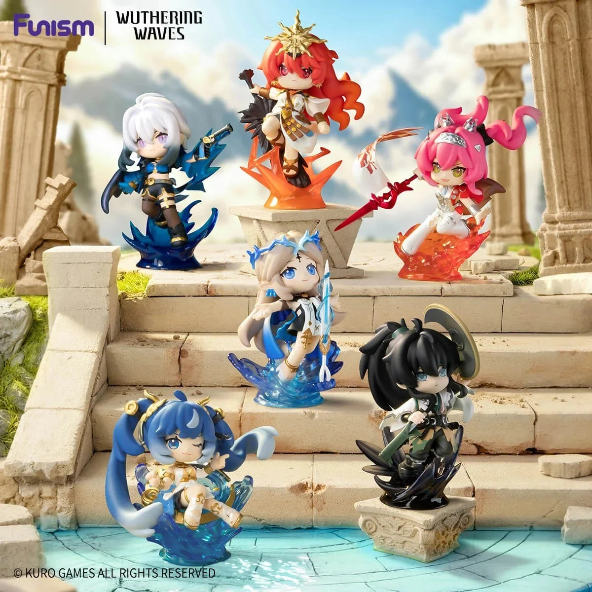 WUTHERING WAVES - Resonance Imagery - Blind Box 6 Figure set