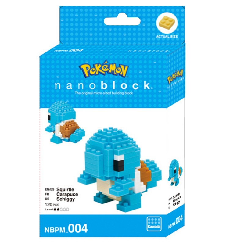 POKEMON - Squirtle - Figure Nanoblock 10cm