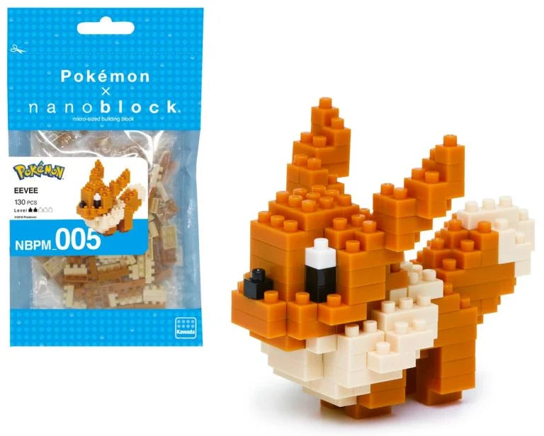 POKEMON - Eevee - Figure Nanoblock 10cm