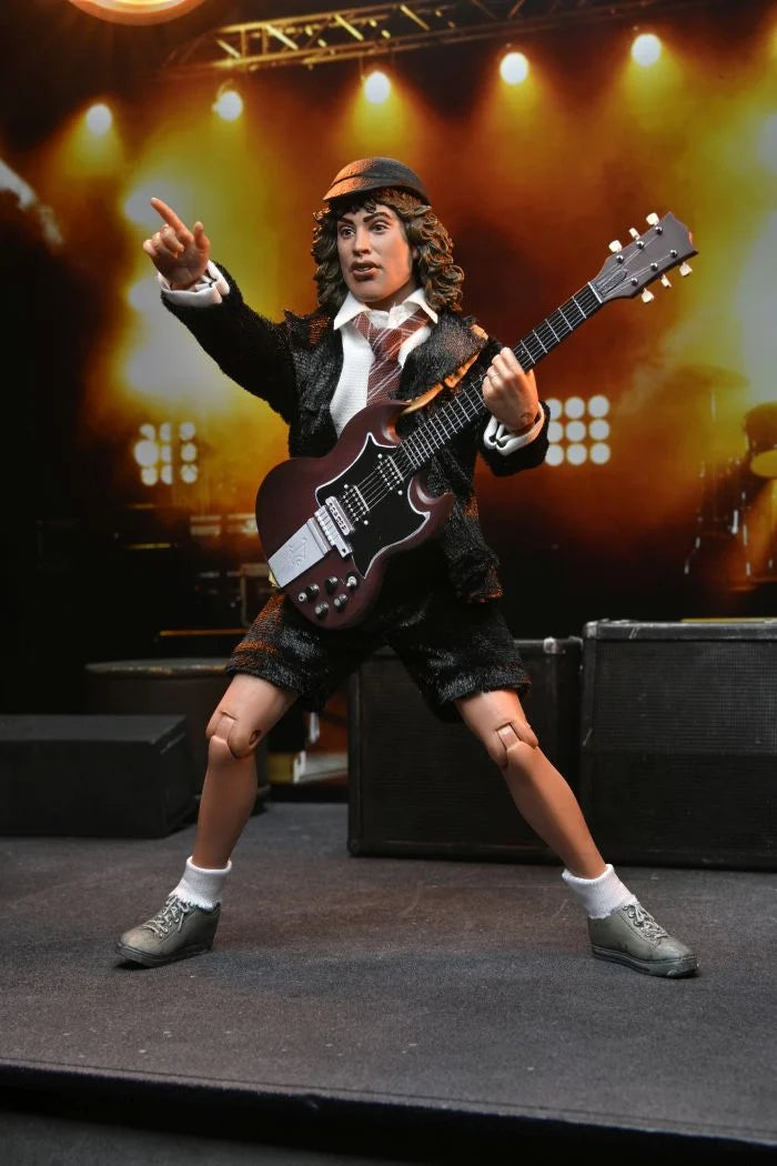AC-DC – Angus Young „Highway To Hell“ – Bekleidete Figur 20 cm