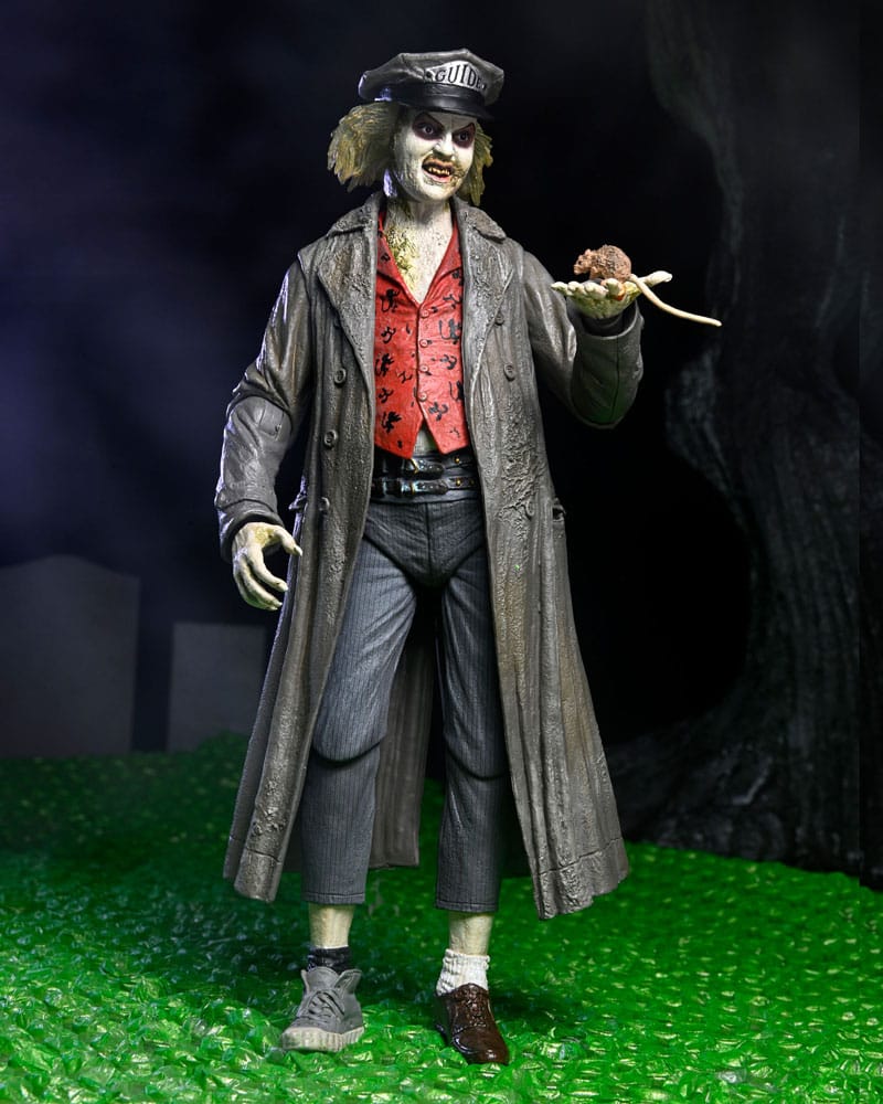 BEETLEJUICE 1998 - Beetljuice "Tour Guide" - Ultimate Figurine 18cm