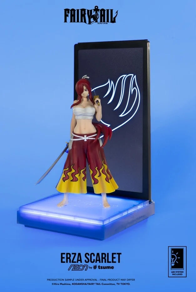 FAIRY TAIL - Erza Scarlet - Figure Neon by Tsume 25cm