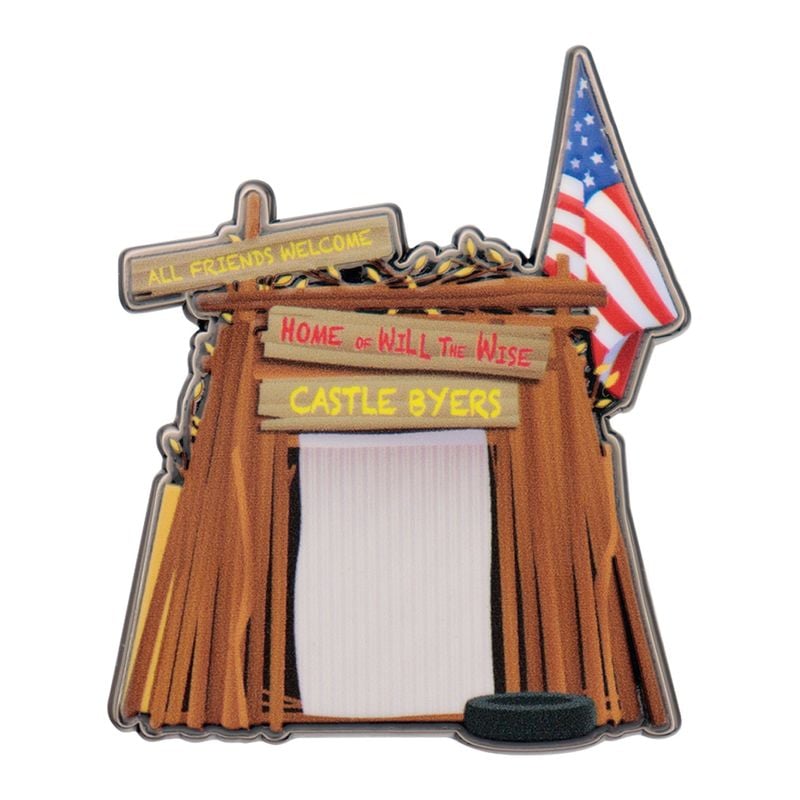 STANGER THINGS - Castle Byers - Limited Edition Pin's Badge