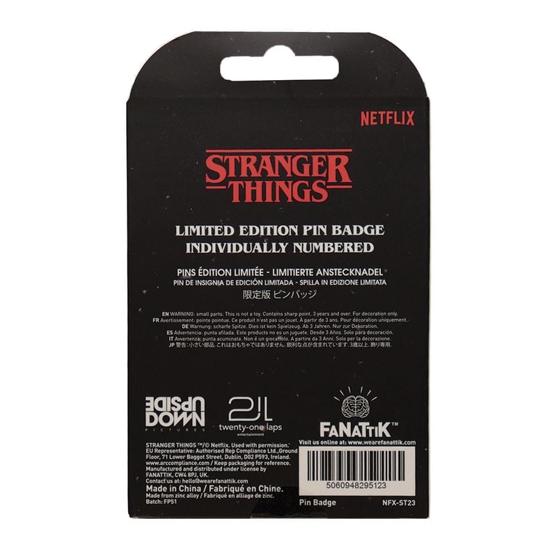 STANGER THINGS - Castle Byers - Limited Edition Pin's Badge