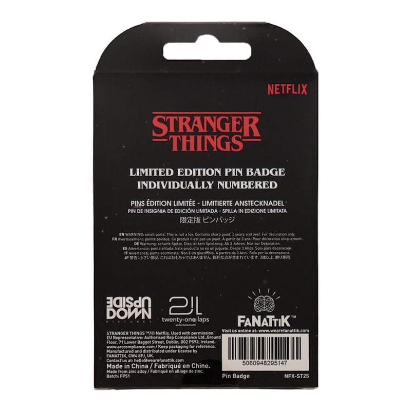 STANGER THINGS - Helfire Lives - Limited Edition Pin's