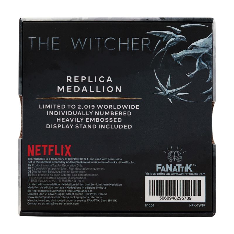 THE WITCHER - Geralt's Medallion - Replica Limited Edition