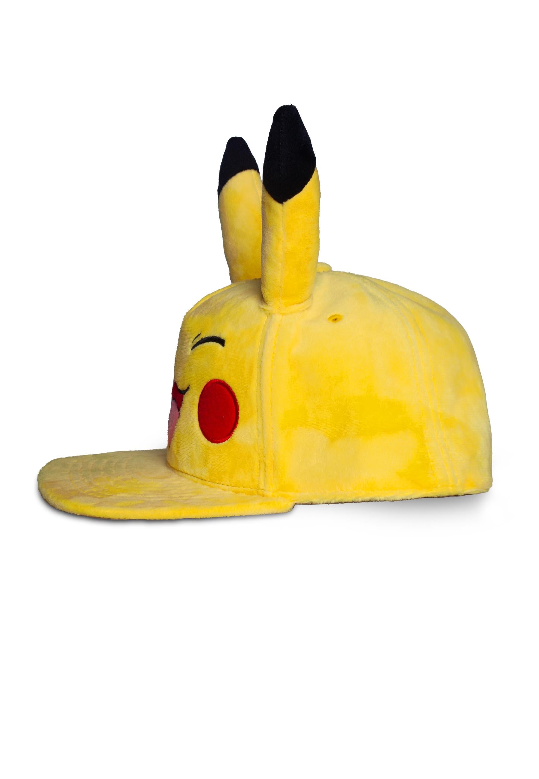POKEMON - Pikachu Extremely Happy - Plush Novelty Cap