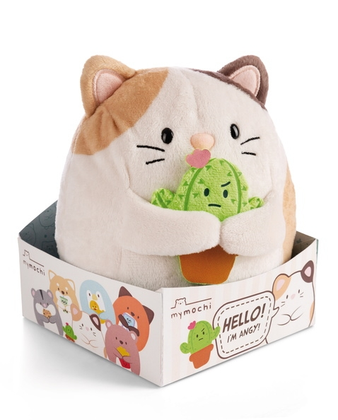 BIG FRIENDS - Cat Angy with Cactus - Plush 27cm