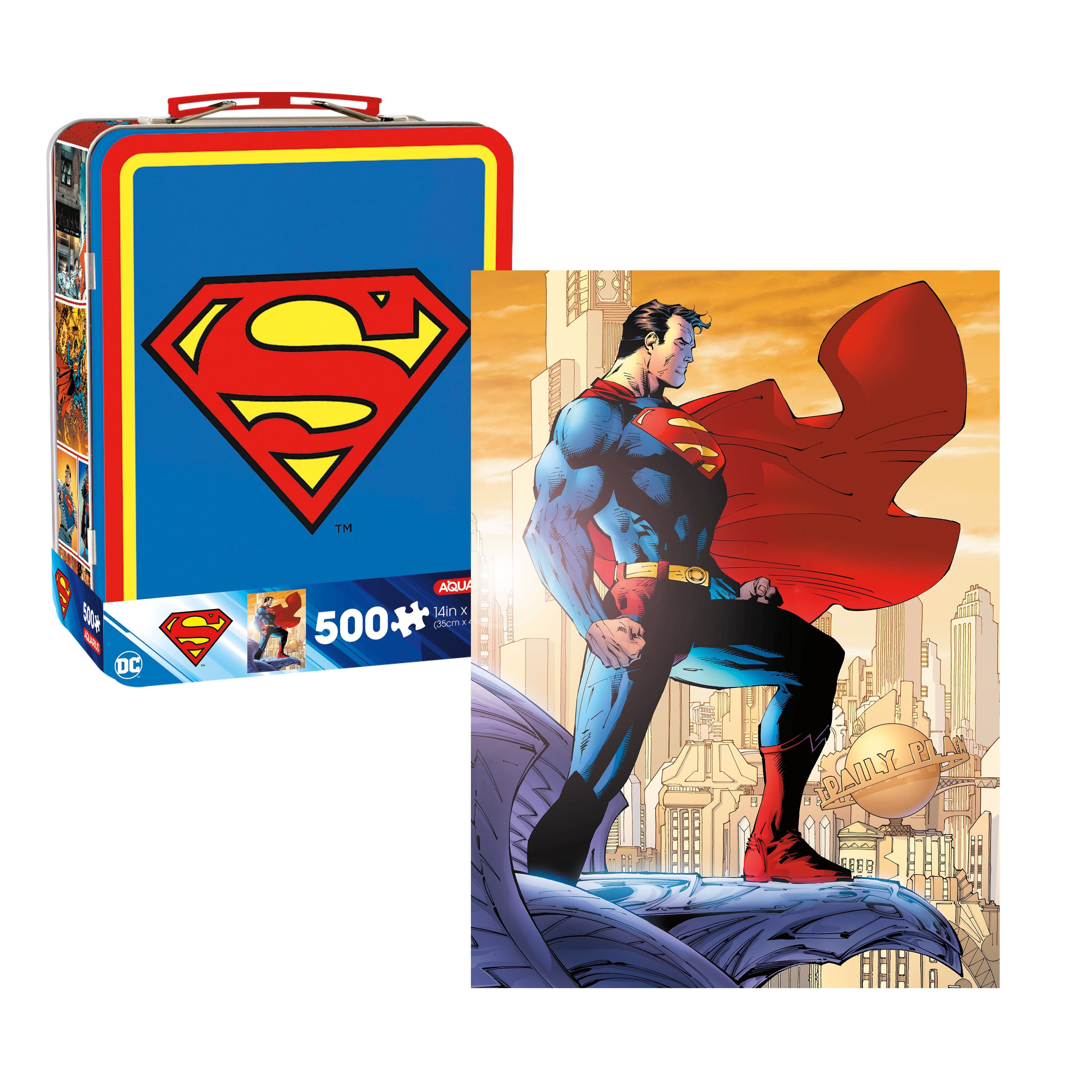 DC COMICS - Superman - Puzzle 500P  & Fun Box Set