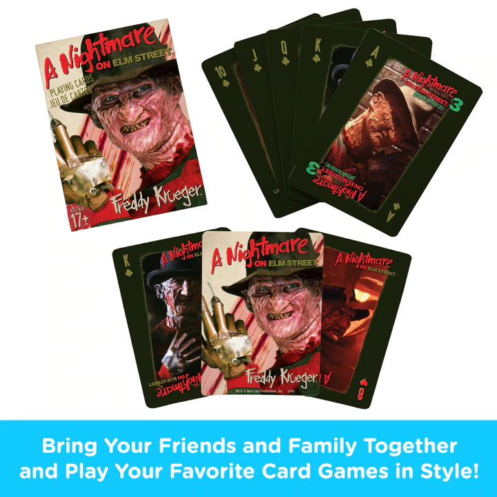 HORROR - Nightmare on Elm Street - Playing Cards