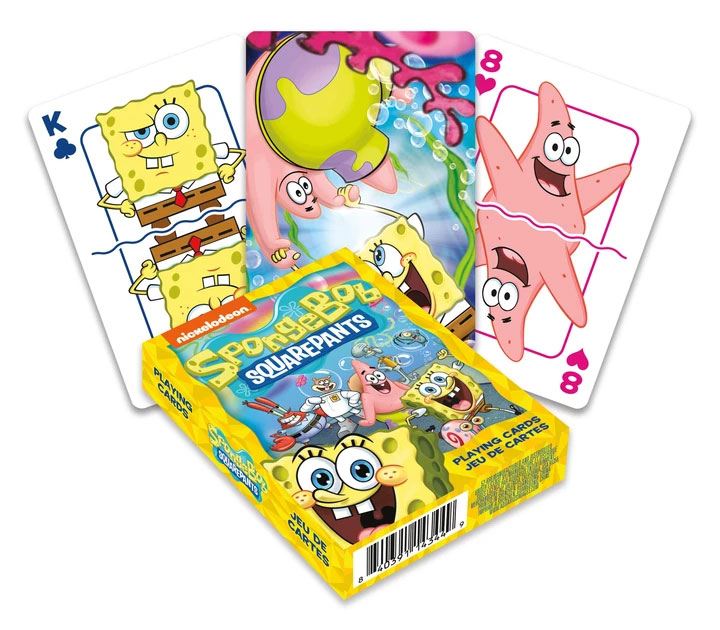 SPONGEBOB SQUAREPANTS - Cast - Playing Cards