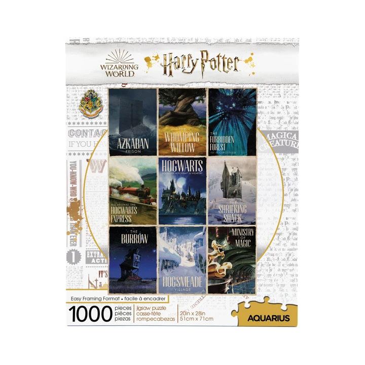 HARRY POTTER - Travel Posters - Puzzle 1000P
