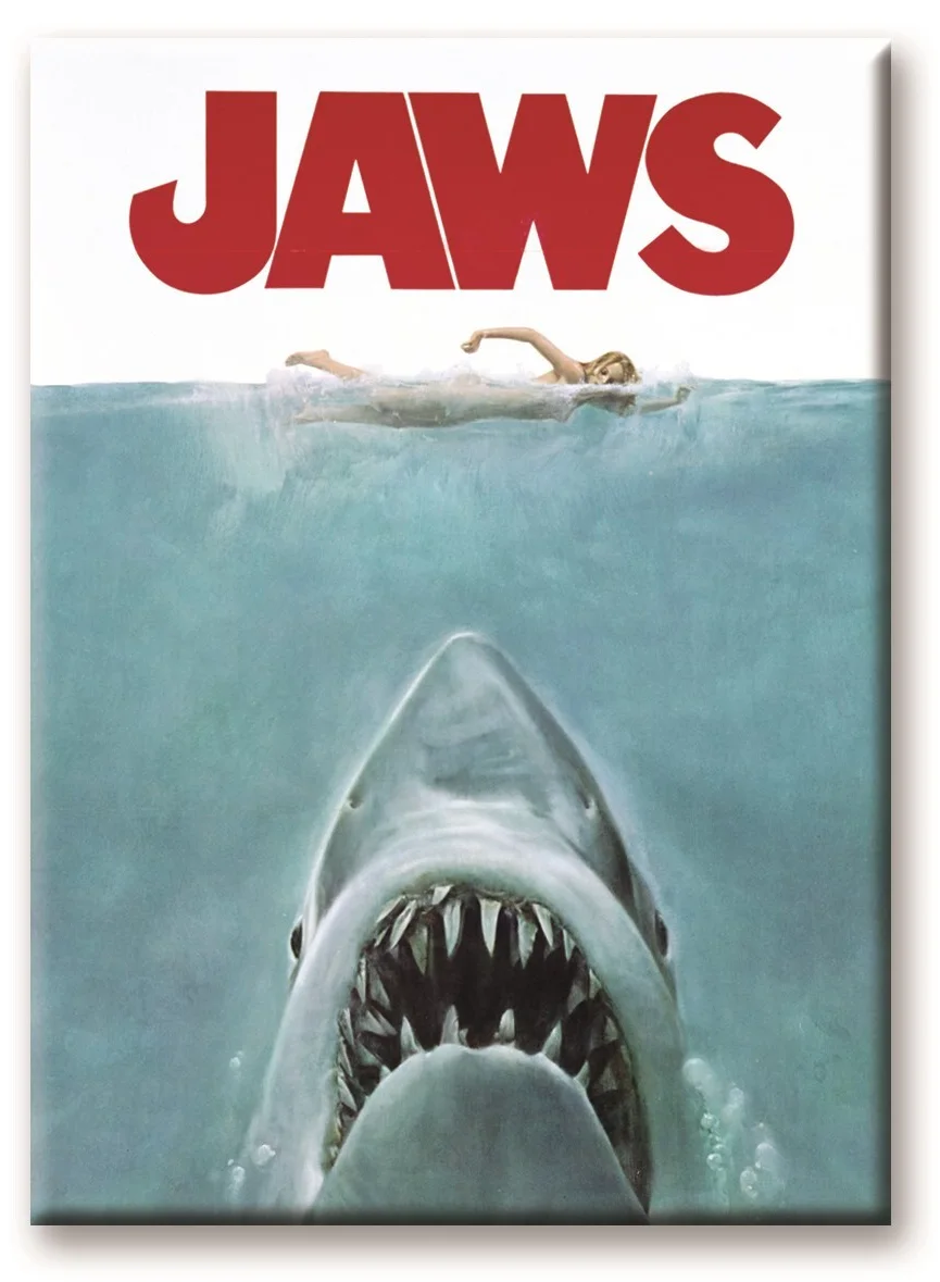 JAWS - Poster - Magnet 6.3x8.9cm