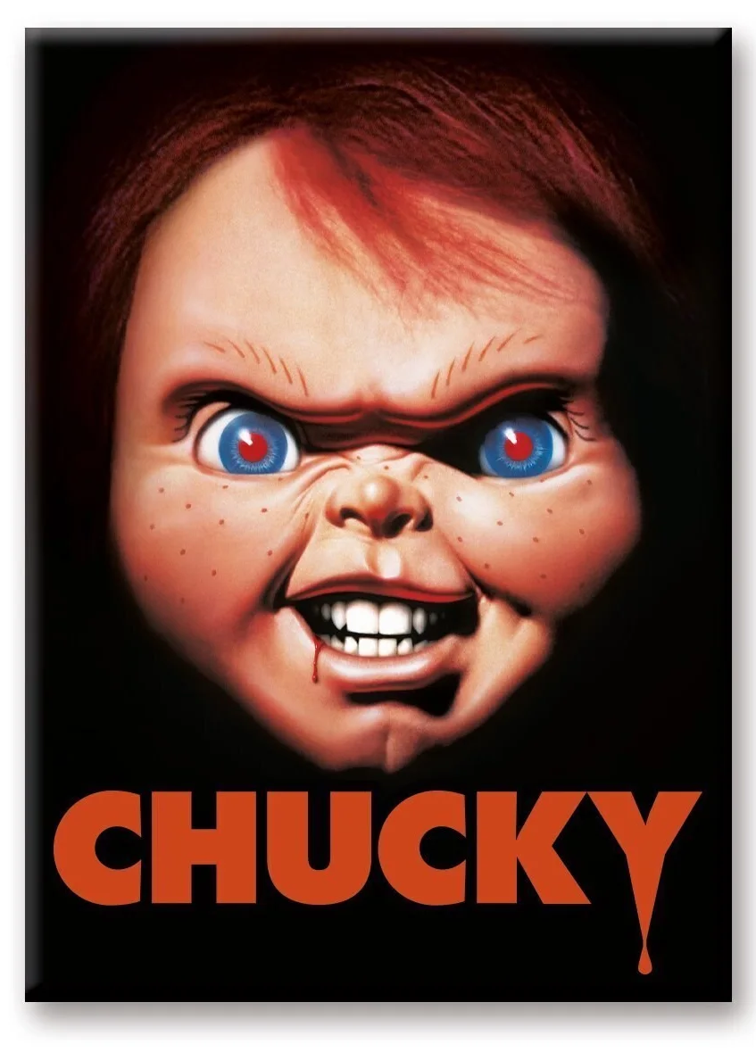 CHUCKY - Face - Magnet 6.3x8.9cm