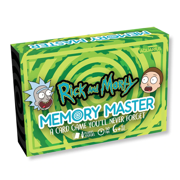 RICK AND MORTY - Memory Master Card Game (UK)