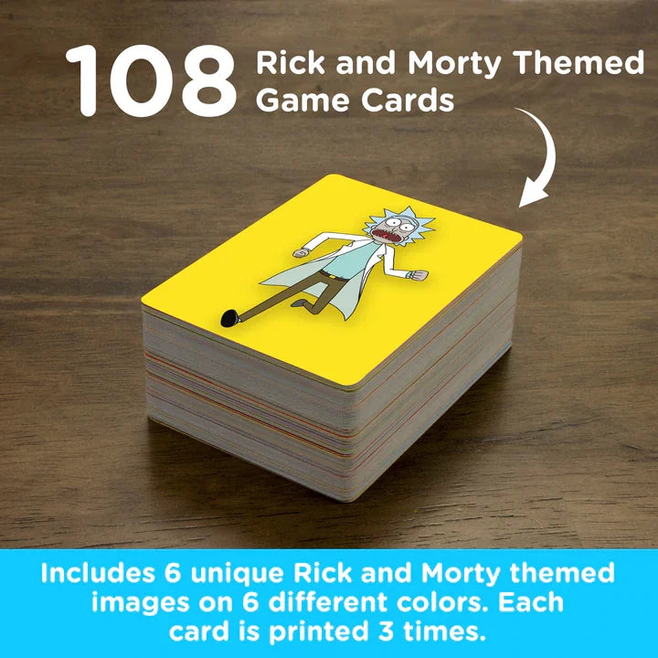 RICK AND MORTY - Memory Master Card Game (UK)
