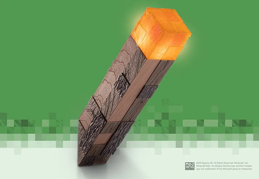 MINECRAFT - Luminous Torch - Collector Replica 25cm