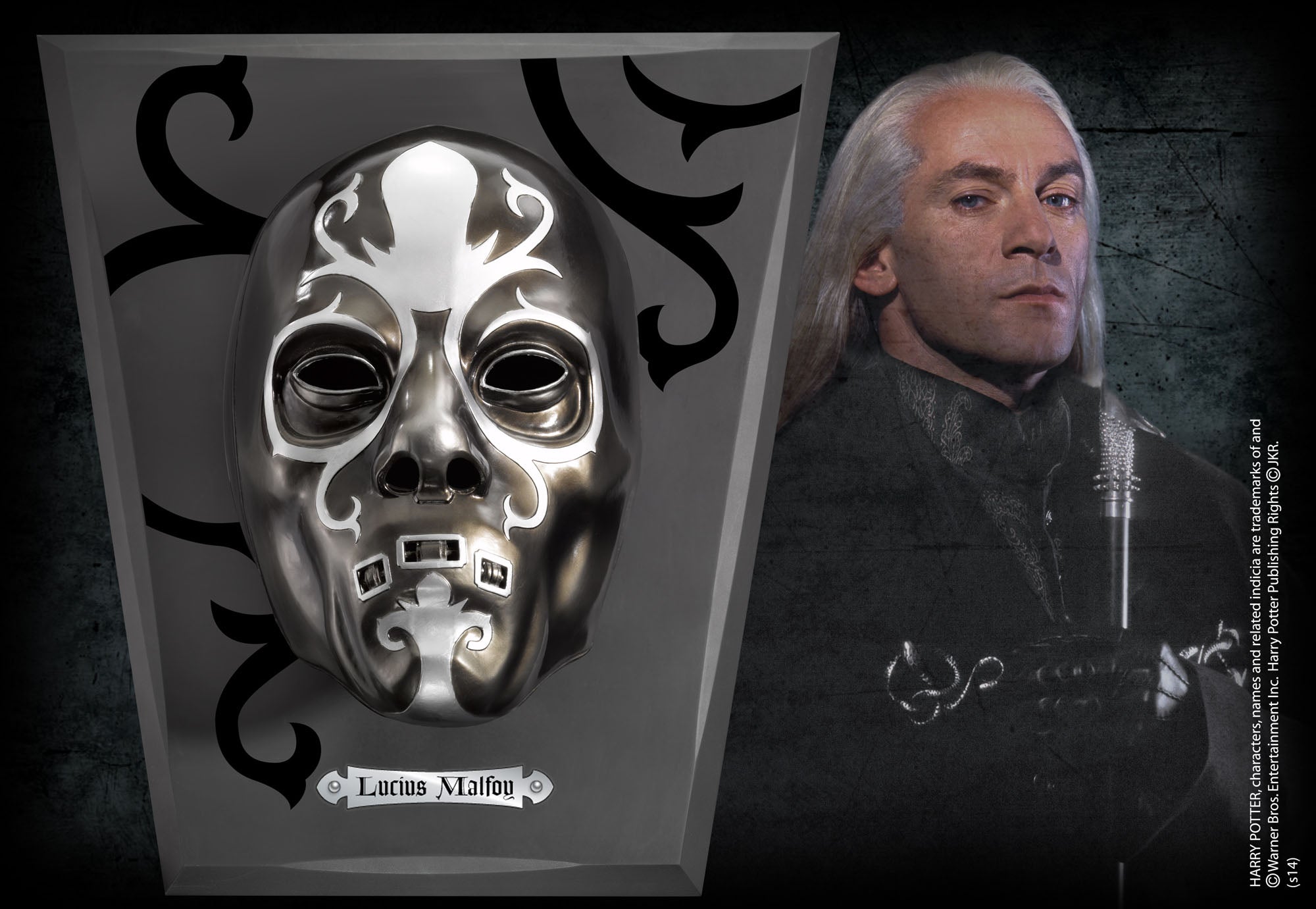 HARRY POTTER - Masque de Lucius Malefoy - 28cm