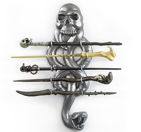 HARRY POTTER - 5 Wands display - Dark mark